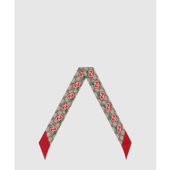 GG 애플 넥 보우 스카프 627485