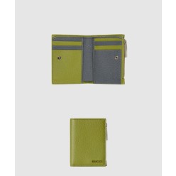 로고 똑딱이 여밈 레더 동전 지갑 817021