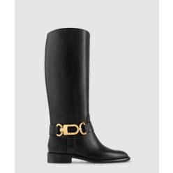 웨스트사이드 플랫 하이 부츠 1ACAYL