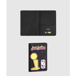 LV x NBA 히어로 재킷 가죽 포켓 오가나이저 M80615