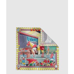 Pony Pit Stop 더블 페이스 스카프 90