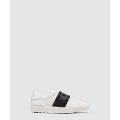 송아지 가죽 락스터드 언타이틀드 스니커즈 2W0S0A