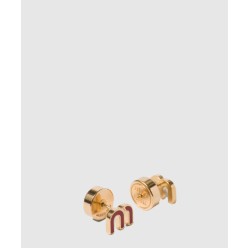 에나멜 메탈 귀걸이 5JO911