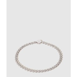 크리스털 장식 메탈 목걸이 5IC173