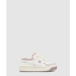 나파 가죽 원 스터드 XL 스니커즈