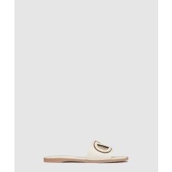 브이로고 시그니처 가라바니 뮬 슬리퍼 4W2S0I