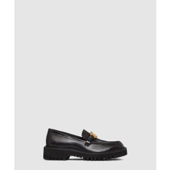 브이로고 시그니처 송아지 가죽 로퍼 1W2S0E