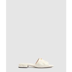 퀼티 67 퀼팅 나파 가죽 슬라이드 샌들 WS0LK0