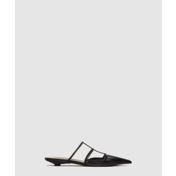 락스터드 위스피 송아지 가죽 마이크로 힐 뮬 4W0S0I