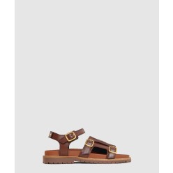 가죽 미노 샌들 359743