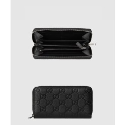 임프린트 집 어라운드 지갑 GG 가죽 835003