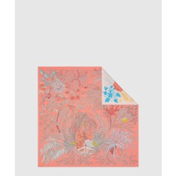 Le Jardin des Peintres 더블 페이스 스카프 90