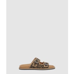 FF 자카드 패브릭 샌들 7X1604