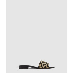 자수 패브릭 샌들 1XX637