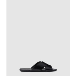 브러시드 가죽 슬라이드 1XX768