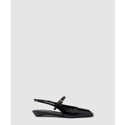 페이턴트 가죽 백스트랩 1F828N