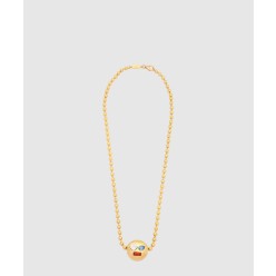 애너그램 페블 목걸이