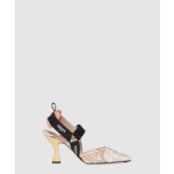 자수 힐 패치 펌프스 8J8143