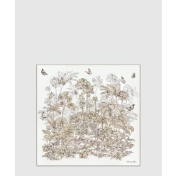 Dioriviera Toile de Jouy Palms 90 스퀘어 스카프 54JOP