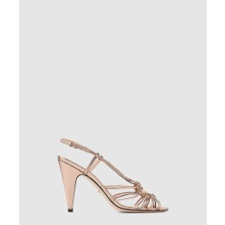 인터로킹 G 크리스털 샌들 777448