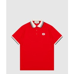 인터로킹 G 코튼 폴로 셔츠