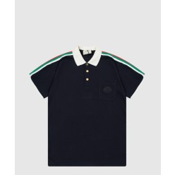 인터로킹 G 코튼 폴로 셔츠