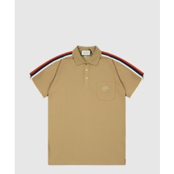 인터로킹 G 코튼 폴로 셔츠