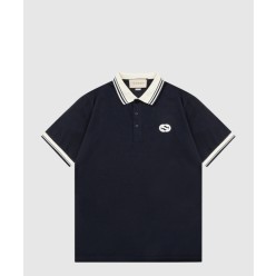 인터로킹 G 코튼 폴로 셔츠