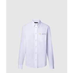 엠벨리시드 롱 슬리브드 코튼 셔츠