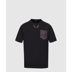 모노그램 포켓 티셔츠