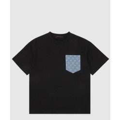 모노그램 포켓 티셔츠