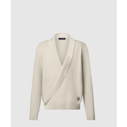 숄 칼라 니트 재킷