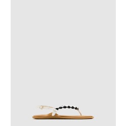 가죽 스트랩 샌들 5Y408E