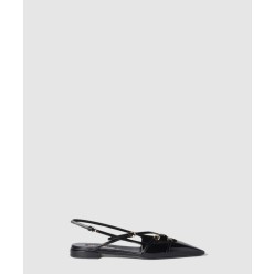 가죽 슬링백 발레리나 5F476E