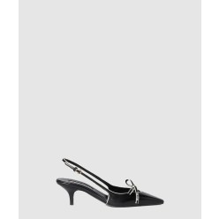 나파 가죽 슬링백 펌프스 5I474E