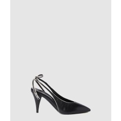 나파 가죽 슬링백 펌프스 5I430E