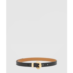 부드러운 송아지 가죽의 벨트