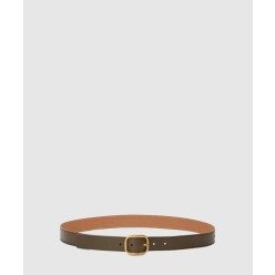 송아지 가죽 원형 벨트