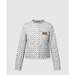 블러리 모노그램 재킷