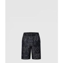 프린티드 실크 쇼츠