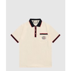 스트레치 비스코스 폴로 탑