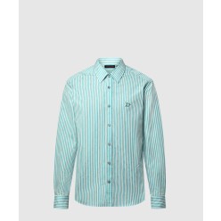 모노그램 스트라이프드 셔츠