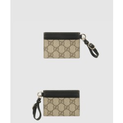 GG 엠블럼 스트랩 카드 케이스 819121