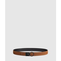 Medor XO 벨트 버클 리버서블 가죽 스트랩