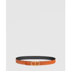 Maillon Torsade 벨트 버클 리버서블 가죽 스트랩