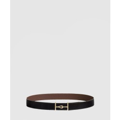 Jumbo 벨트 버클 리버서블 가죽 스트랩