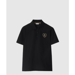 B 하트 코튼 폴로셔츠