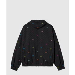 GG 코튼 립 스톱 Zip 재킷