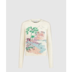 Souvenir 자수 스웨터