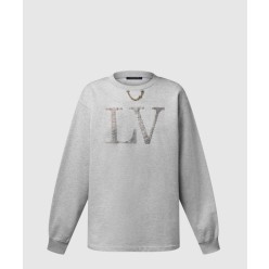 라인스톤 시그니처 스웨터